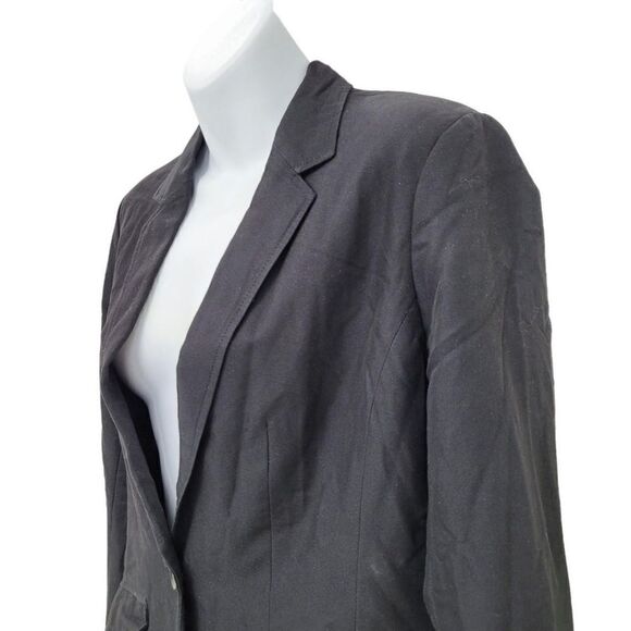 2/$20 Vintage Y2K SmartSet Black Blazer Jacket Size: M - Picture 4 of 8